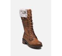 MUSTANG Damen Stiefel mit Reißverschluss und Plüsch 15M0082003, Größe:40 EU, Farbe:Braun