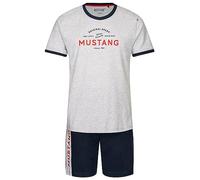 MUSTANG Short Set Schlafanzug Nachtwäsche Pyjama Oeko-TEX Standard 100 für Männer