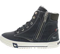 MUSTANG Herren High-Top Sneaker 4172-604 – Reißverschluss, Warmfutter – Blau EU 44