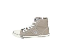 Mustang Sneaker Lederimitat/Textil Grau/Silber - 37