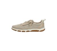 Sneaker MUSTANG SHOES "Mustang Shoes Sneaker Lederimitat/Textil", Herren, Gr. 42, sand, Lederimitat, Textil, Schuhe Sneaker (22772833-42) sand