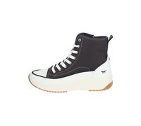Schnürboots MUSTANG SHOES Gr. 41, schwarz Damen Schuhe Reißverschlussstiefeletten mit praktischem Reißverschluss (99931148-41)