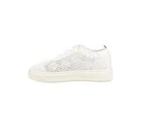 Sneaker MUSTANG SHOES "Mustang Shoes Sneaker Lederimitat/Textil", Damen, Gr. 40, weiß, Lederimitat, Textil, Schuhe Sneaker (49826355-40) weiß