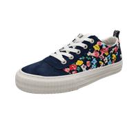 Mustang Sneaker Low für Damen, blau, Größe 38 EU