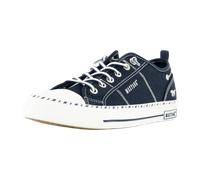 Mustang Sneaker Low für Damen, blau, Größe 41 EU