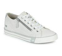 Sneaker MUSTANG SHOES Gr. 38, weiß Damen Schuhe Sneaker mit Reißverschluss an der Außenseite (27826021-38)