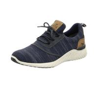 Mustang Sneaker Schnürhalbschuh Freizeit Herren Blau für Herren, blau, Größe 42 EU