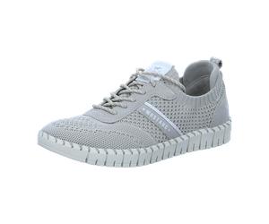 Mustang Sportliche Schnürschuhe für Damen, beige, Größe 44 EU