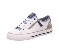 Mustang Sportliche Schnürschuhe für Damen, weiß, Größe 38 EU