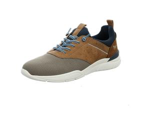 Mustang Sportliche Schnürschuhe für Herren, beige, Größe 45 EU