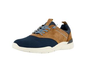 Mustang Sportliche Schnürschuhe für Herren, blau, Größe 42 EU