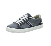 Mustang Sportliche Schnürschuhe für Herren, blau, Größe 45 EU