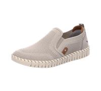 Mustang Sportliche Slipper für Damen, grau, Größe 37 EU