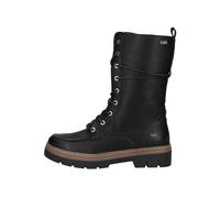 Schnürstiefelette MUSTANG SHOES "Mustang Shoes Stiefel Lederimitat", Damen, Gr. 39, schwarz, Lederimitat, Schuhe Schnürstiefelette (26447855-39) schwarz