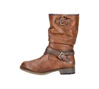 Mustang Stiefel Lederimitat/Textil Cognac - 37