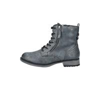Mustang Stiefelette Lederimitat Navy Warmfutter - 34