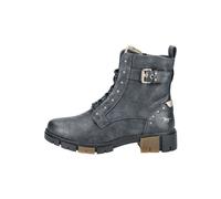 Mustang Stiefelette Lederimitat Navy Warmfutter - 37