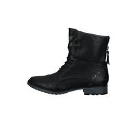 Mustang Stiefelette Lederimitat Schwarz
