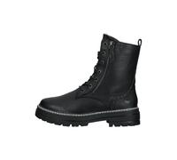 Mustang Stiefelette Lederimitat Schwarz Warmfutter - 39