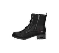Mustang Stiefelette Lederimitat Schwarz Warmfutter - 43