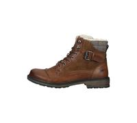 Mustang Stiefelette Lederimitat/Textil Cognac Warmfutter - 44