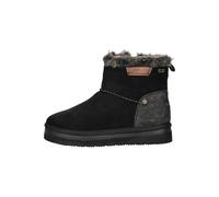 Stiefelette MUSTANG SHOES "Mustang Shoes Stiefelette Lederimitat/Textil", Damen, Gr. 38, schwarz, Lederimitat, Textil, Schuhe Stiefelette (57589069-38) schwarz