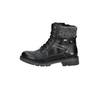MUSTANG Winterstiefelette Bienke Damen TEX-Membrane Warmfutter Lederimitat/Textil Schwarz Gr. 40