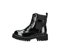 Schnürstiefelette MUSTANG SHOES "Mustang Shoes Stiefelette Lederimitat/Textil", Damen, Gr. 40, schwarz, Lederimitat, Textil, Schuhe (74878633-40) schwarz
