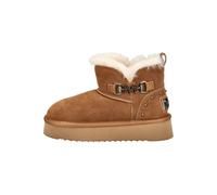 Mustang Stiefelette Veloursleder Cognac Warmfutter - 41