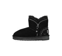 Mustang Stiefelette Veloursleder Schwarz Warmfutter - 40
