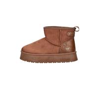 Mustang Stiefelette Veloursleder/Textil Braun Warmfutter - 42