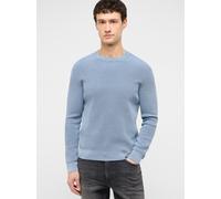 Mustang Strickpullover Herren Baumwolle blau, L