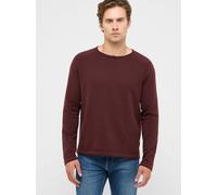Mustang Strickpullover Herren Baumwolle braun, S