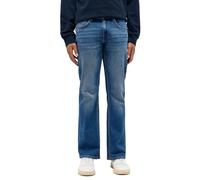 Mustang Jeans Herren Style Oregon Boot mit Kontrastnähten mittelblau 32x30