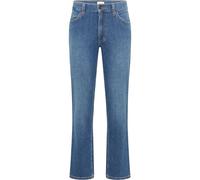 Straight-Jeans MUSTANG "Herren Style Tramper Straight", Herren, Gr. 34, Länge 34, 700 mittelblau, Denim/Jeans, 99% Baumwolle, 1% Elasthan, straight fit, Jeans (33263816-34) 700 mittelblau