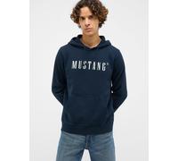 MUSTANG Sweatshirt Bronson – Herren Hoodie, 100% Baumwolle, Dunkelblau, XL