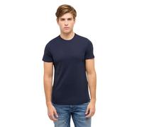 Mustang T-Shirt Allen mit Slim Fit in Dunkelblau S Slim Fit