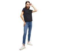 Mustang T-Shirt mit Logo Alma in Schwarz XS Regular Fit