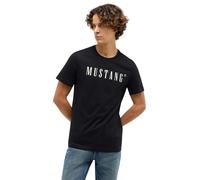 MUSTANG Herren T-Shirt Austin - Regular Fit S-3XL Weiss Schwarz Gün Blau Rot