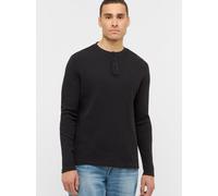 MUSTANG Longsleeve Herren Regular Fit Langarm grau, XL