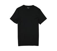 MUSTANG T-Shirt Herren Slim Fit Kurzarm Rundhals Baumwolle schwarz, XL