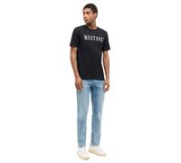 Mustang T-Shirt Print Austin in Schwarz XL Regular Fit
