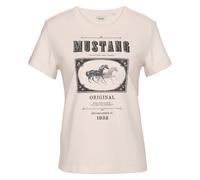 MUSTANG T-Shirt Style Rosewood white S