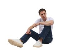 Straight-Jeans MUSTANG "Herren Style Tramper Straight", Herren, Gr. 35, Länge 30, blau (883 dunkelblau), Denim/Jeans, 99% Baumwolle, 1% Elasthan, unifarben, straight fit, Jeans (97646106-35) 883 dunke