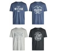 Mustang Basic Print 3XL Weiß (706214) Weiß 3XL
