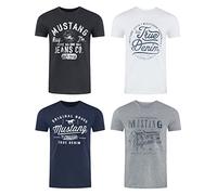 Mustang Basic Print XXL Schwarz (707547) Schwarz XXL