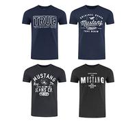 Mustang Basic Print 3XL Blau (707529) Blau 3XL