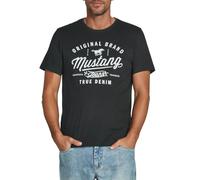 Mustang Basic Print Tee 3XL Schwarz (856367) Schwarz 3XL