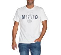 Mustang Basic Print Tee 6XL General White (1004401-2045) (856622) Weiß 6XL