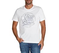 Mustang Basic Print Tee M General White (1000292-2045) (856507) Weiß M
